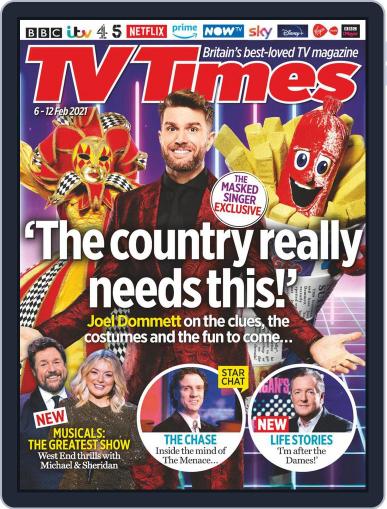 TV Times February 6th, 2021 Digital Back Issue Cover