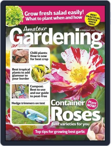 Amateur Gardening February 6th, 2021 Digital Back Issue Cover