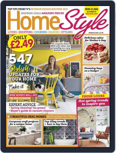 HomeStyle United Kingdom March 1st, 2021 Digital Back Issue Cover