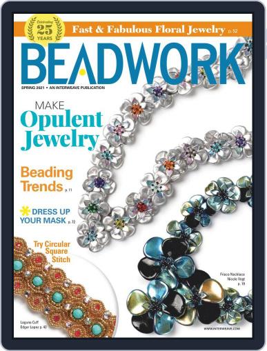 Beadwork March 1st, 2021 Digital Back Issue Cover