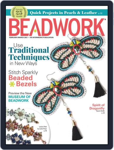 Beadwork February 1st, 2021 Digital Back Issue Cover