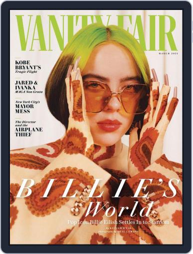 Vanity Fair March 1st, 2021 Digital Back Issue Cover