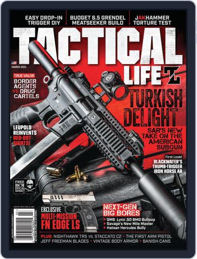 Tactical Life March 1st, 2021 Digital Back Issue Cover