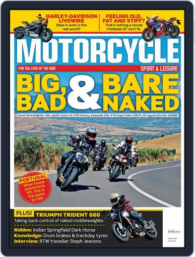Motorcycle Sport & Leisure March 1st, 2021 Digital Back Issue Cover