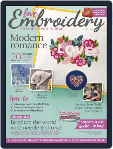 Love Embroidery January 26th, 2021 Digital Back Issue Cover