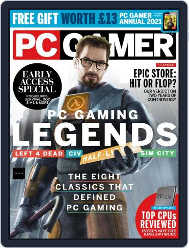 PC Gamer United Kingdom March 1st, 2021 Digital Back Issue Cover