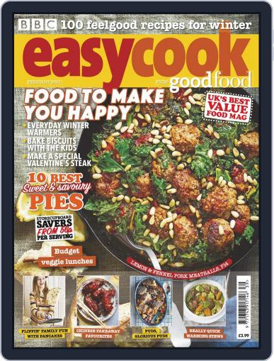 BBC Easycook February 1st, 2021 Digital Back Issue Cover
