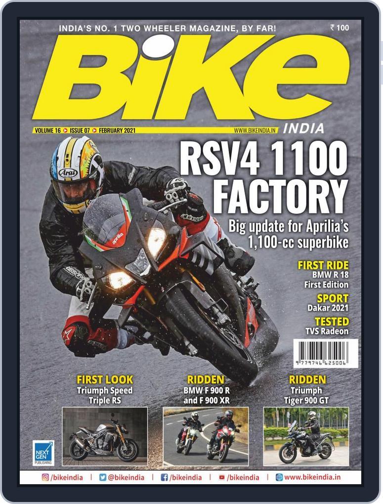 BIKE India (Digital) Subscription                    February 1st, 2021 Issue