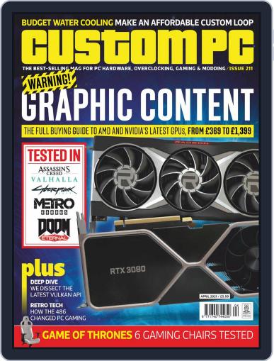 Custom PC UK April 1st, 2021 Digital Back Issue Cover