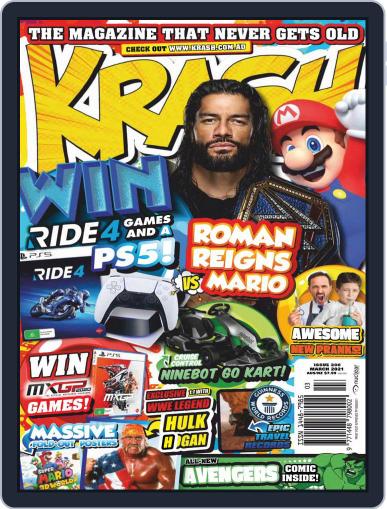KRASH March 1st, 2021 Digital Back Issue Cover