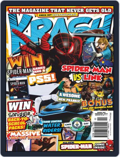 KRASH February 1st, 2021 Digital Back Issue Cover