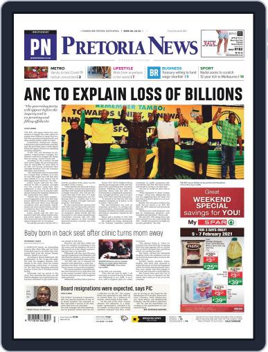 Pretoria News February 5th, 2021 Digital Back Issue Cover