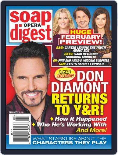 Soap Opera Digest February 8th, 2021 Digital Back Issue Cover