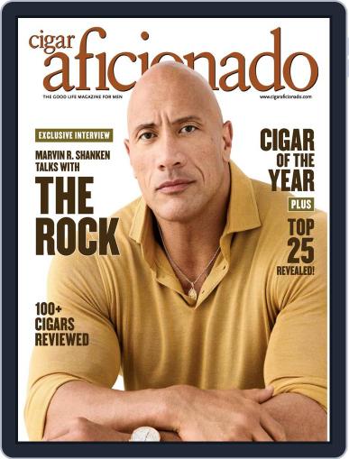 Cigar Aficionado January 1st, 2021 Digital Back Issue Cover
