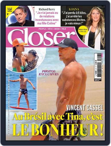 Closer France February 3rd, 2021 Digital Back Issue Cover