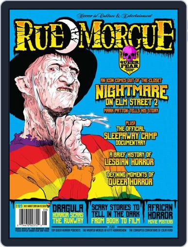 RUE MORGUE July 1st, 2019 Digital Back Issue Cover