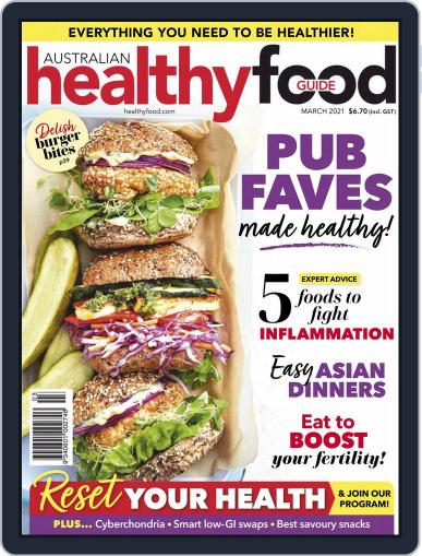 Healthy Food Guide March 1st, 2021 Digital Back Issue Cover