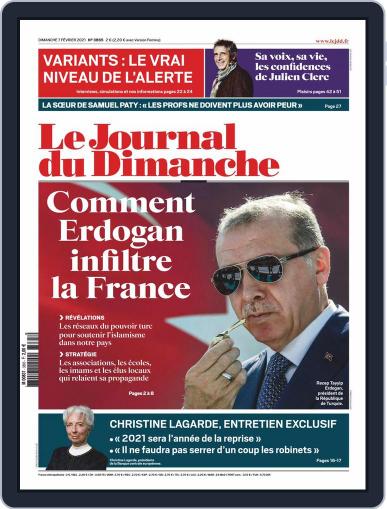 Le Journal du dimanche February 7th, 2021 Digital Back Issue Cover