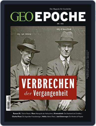 GEO EPOCHE November 1st, 2020 Digital Back Issue Cover