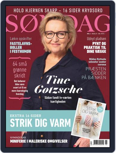 SØNDAG (Digital) February 8th, 2021 Issue Cover