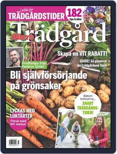 Allers Trädgård March 1st, 2021 Digital Back Issue Cover