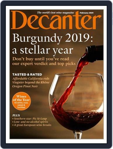Decanter February 1st, 2021 Digital Back Issue Cover