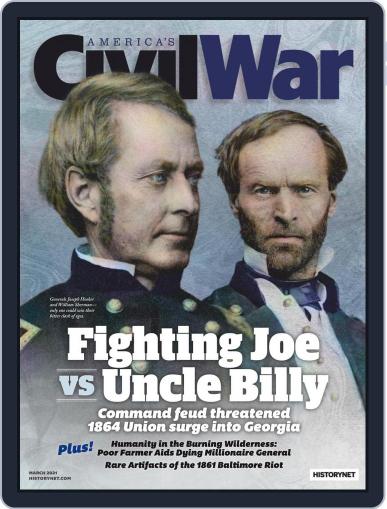 America's Civil War March 1st, 2021 Digital Back Issue Cover
