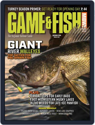 Game & Fish Midwest March 1st, 2021 Digital Back Issue Cover