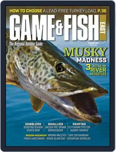 Game & Fish East March 1st, 2021 Digital Back Issue Cover