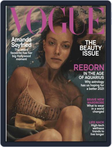 Vogue Australia February 1st, 2021 Digital Back Issue Cover