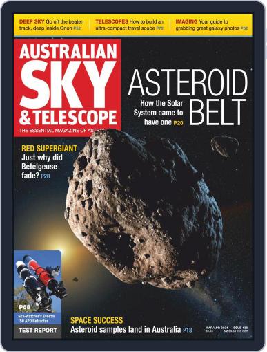 Australian Sky & Telescope March 1st, 2021 Digital Back Issue Cover