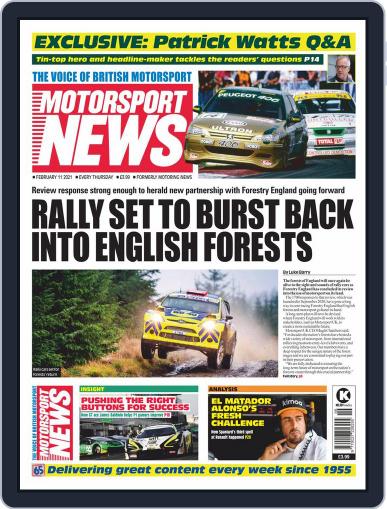 Motorsport News February 11th, 2021 Digital Back Issue Cover