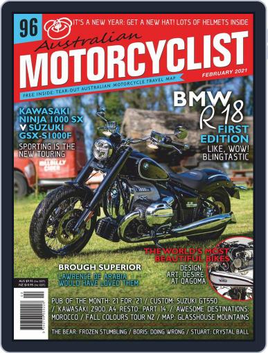 Australian Motorcyclist February 1st, 2021 Digital Back Issue Cover