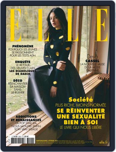 Elle France February 5th, 2021 Digital Back Issue Cover