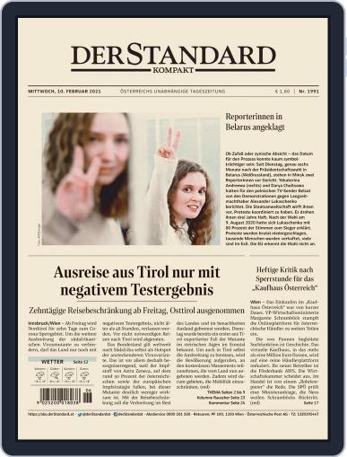STANDARD Kompakt February 10th, 2021 Digital Back Issue Cover