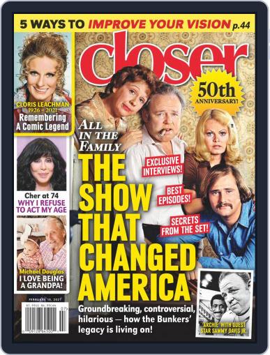 Closer Weekly February 15th, 2021 Digital Back Issue Cover