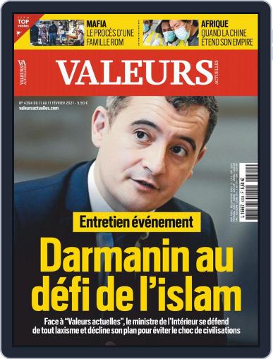 Valeurs Actuelles February 11th, 2021 Digital Back Issue Cover