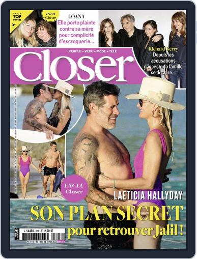 Closer France February 10th, 2021 Digital Back Issue Cover