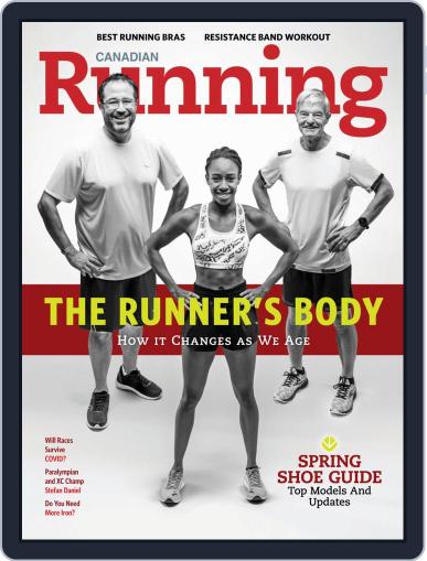 Canadian Running March 1st, 2021 Digital Back Issue Cover