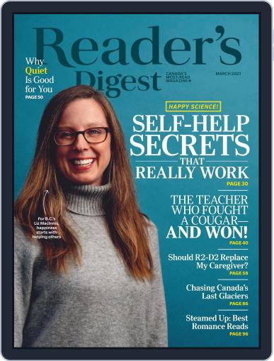 Reader's Digest Canada March 1st, 2021 Digital Back Issue Cover