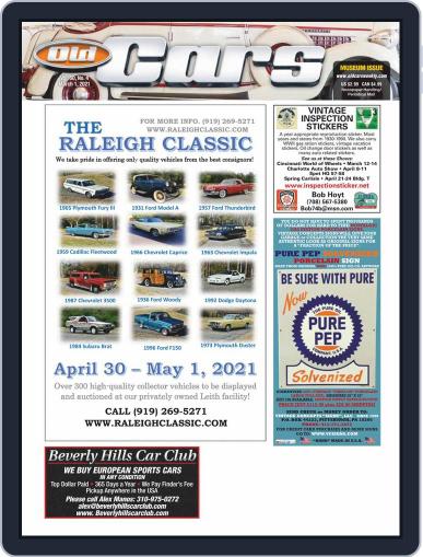Old Cars Weekly March 1st, 2021 Digital Back Issue Cover