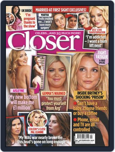 Closer February 20th, 2021 Digital Back Issue Cover