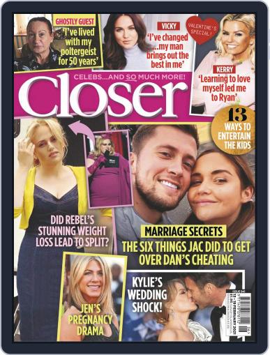 Closer February 13th, 2021 Digital Back Issue Cover