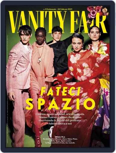 Vanity Fair Italia February 24th, 2021 Digital Back Issue Cover