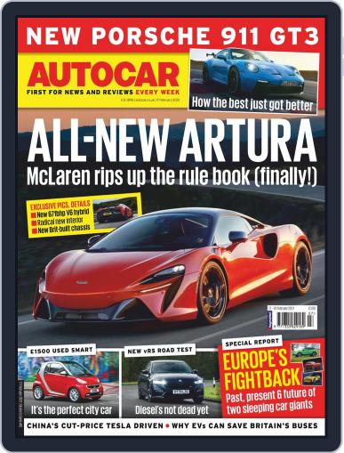 Autocar February 17th, 2021 Digital Back Issue Cover
