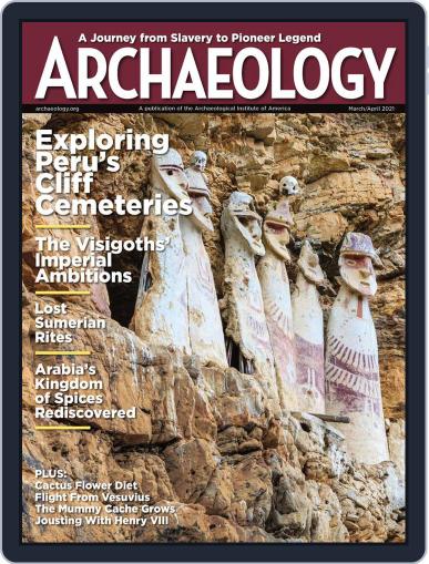 ARCHAEOLOGY March 1st, 2021 Digital Back Issue Cover
