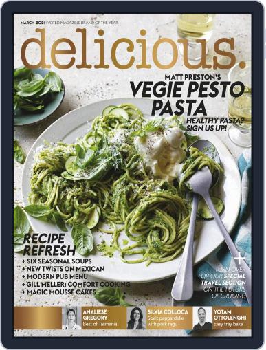 delicious (Digital) March 1st, 2021 Issue Cover
