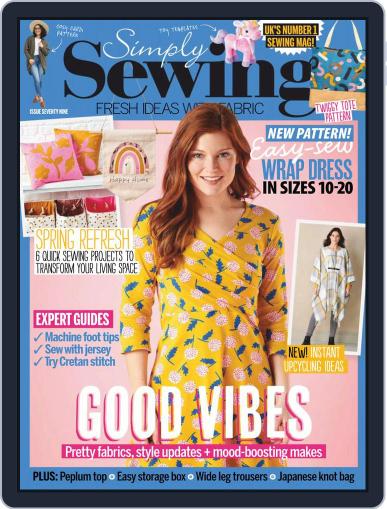 Simply Sewing April 1st, 2021 Digital Back Issue Cover