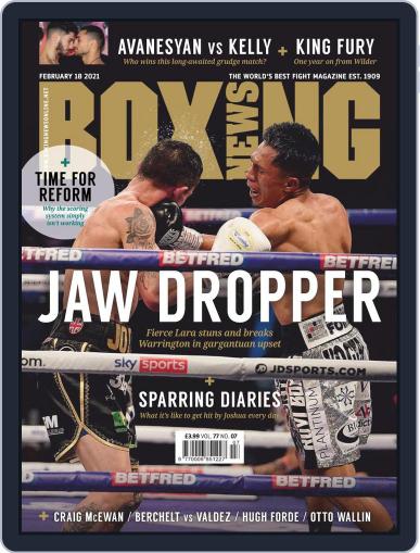 Boxing News February 18th, 2021 Digital Back Issue Cover