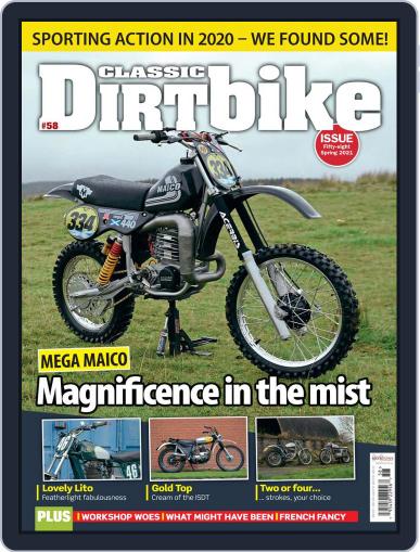 Classic Dirt Bike March 1st, 2021 Digital Back Issue Cover